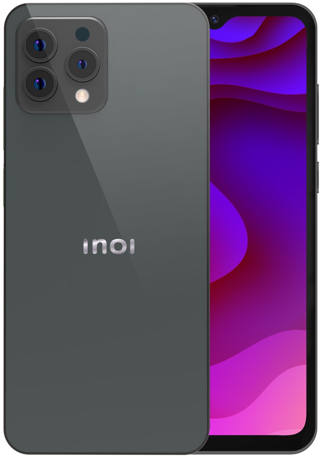 Смартфон INOI Note 12 4 ГБ/128 ГБ черный