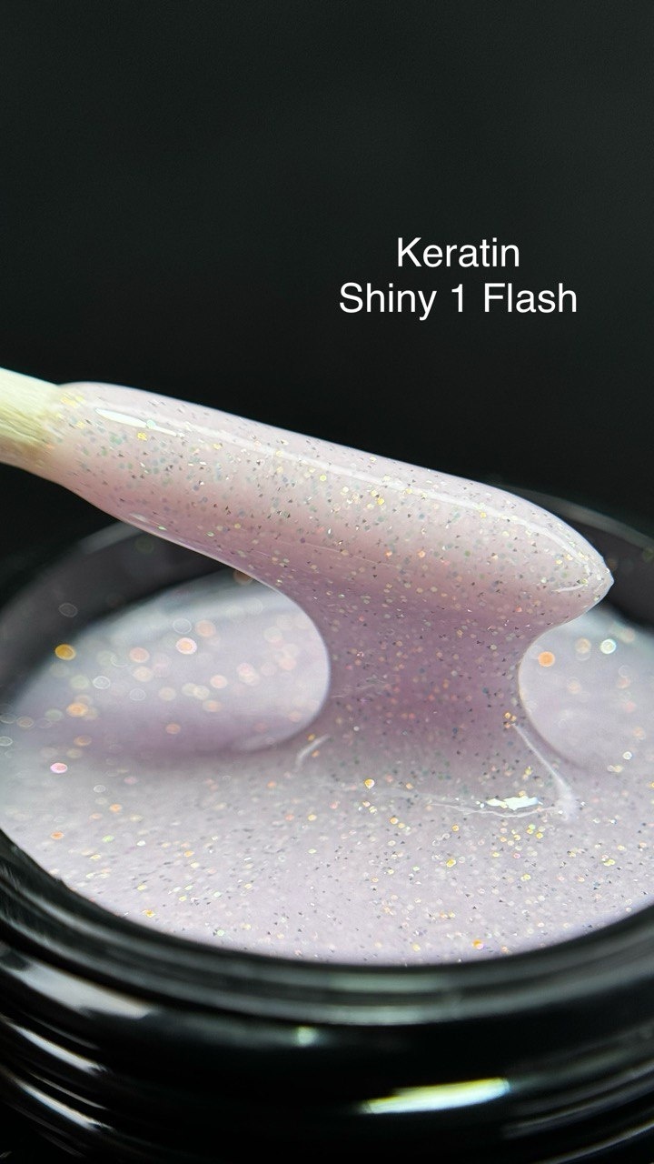 Novel гель Keratin Shiny Flash 1 15