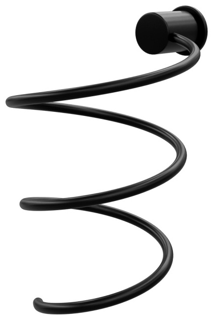 WasserKRAFT держатель K-1080BLACK 1 шт, металл