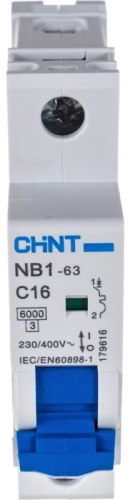 CHINT автоматический выключатель NB1-63 16 A
