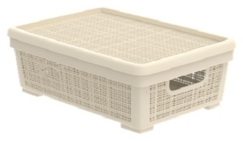 Альт-Пласт корзина универсальная 40x28.4x13.7 см, пластик