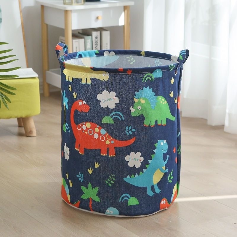 Dino корзина для игрушек 50x40x50 см, текстиль