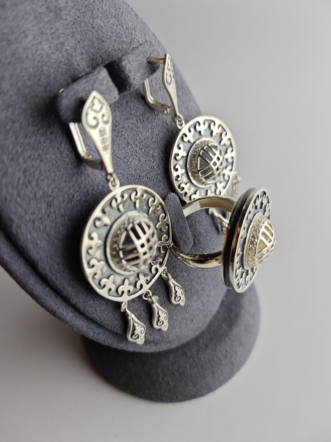 Balausa Jewelry ZH042 19р вес 23.3 г серебро, фианит
