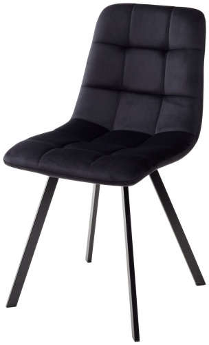 Стул M-CITY Chilli Square UDC8025 BLV75, 89x46x55 см, черный