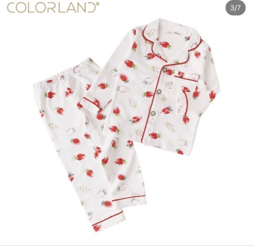 Пижама Colorland белый