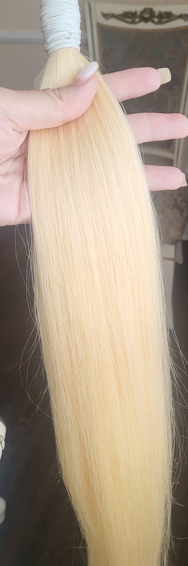 Lux Hair волос для наращивания блонд женский