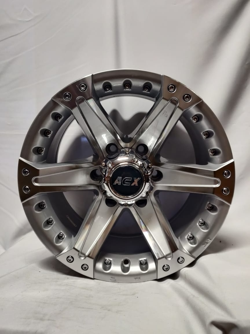 RS 142 8x16/6x139.7 D110.1 ET20 серебристый