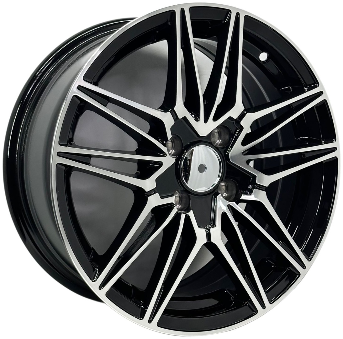 Yixing 1050 Stinger 6.5x15/4x100 D67.1 ET30 4 диска черный, серебристый
