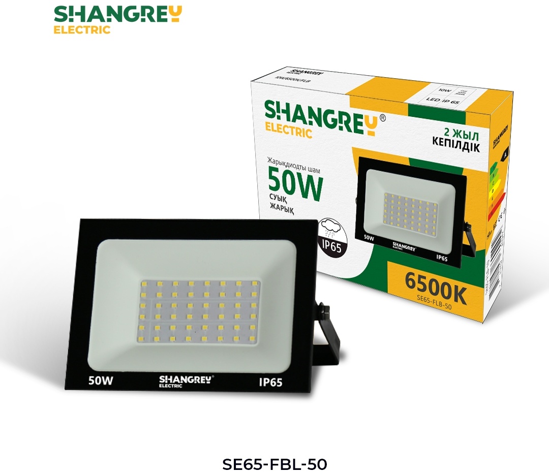 Прожектор на дуге крепления SHANGREY electric 50 Вт, холодный белый