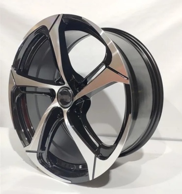 DIVAD TL992 8.5x19/5x114.3 D73.1 ET35 4 диска черный, серебристый