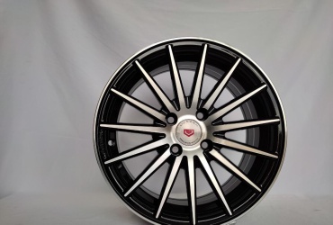 Replica 199 7x15/4x98 D58.6 ET35 4 диска черный, серебристый