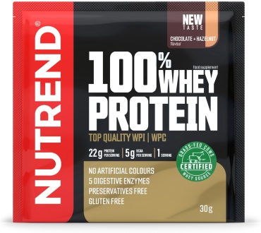 Nutrend 100% Whey Protein шоколад-лесной орех 30 г