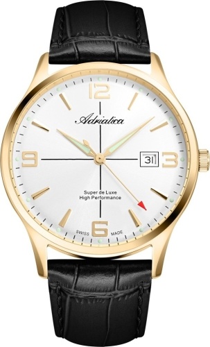 Кварцевые Adriatica A8331.1253QC нержавеющая сталь
