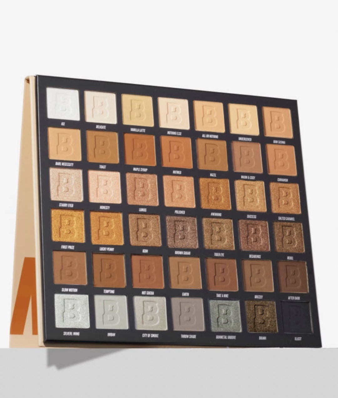 Beauty Bay тени прессованные Nude N