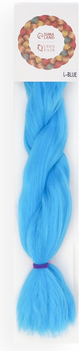 Queen fair Soft dredes канекалон голубой женский