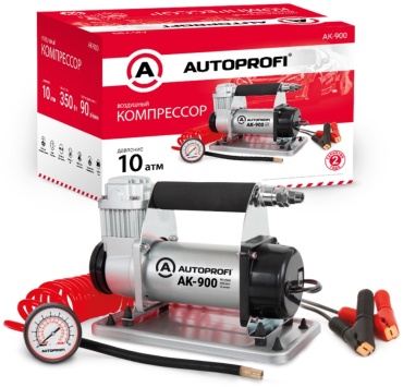 Автокомпрессор AUTOPROFI поршневый AK-900
