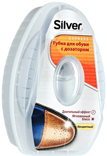 Silver Губка для обуви придающая блеск, PS2007-03