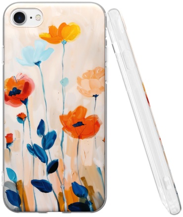 Чехол Mcover для Apple iPhone 7, iPhone 8, iPhone SE (2020) рисунок
