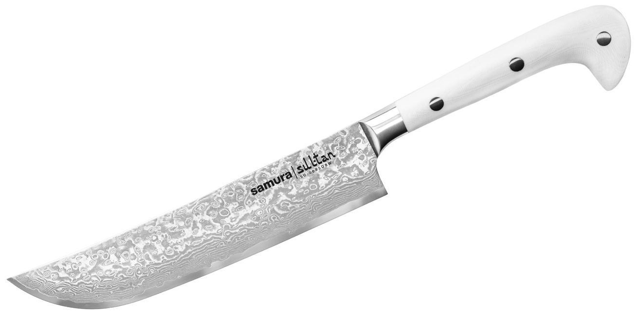 Нож универсальный Samura SU-0085DBW/K, лезвие: дамасская сталь 1 шт