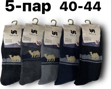 Носки Синь Де Сы 5 пар мультиколор 40-44