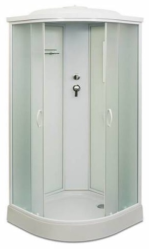 Душевая кабина Mirwell MR3510P-C3 RUS, 215х100 см, низкий поддон