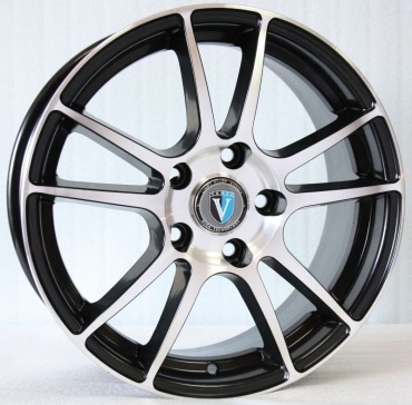 Venti 1611 6.5x16/4x98 D58.6 ET38 4 диска черный, белый