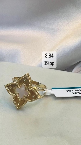 Italian Gold 4557899 размер 19 вес 3.84 г золото, без вставок