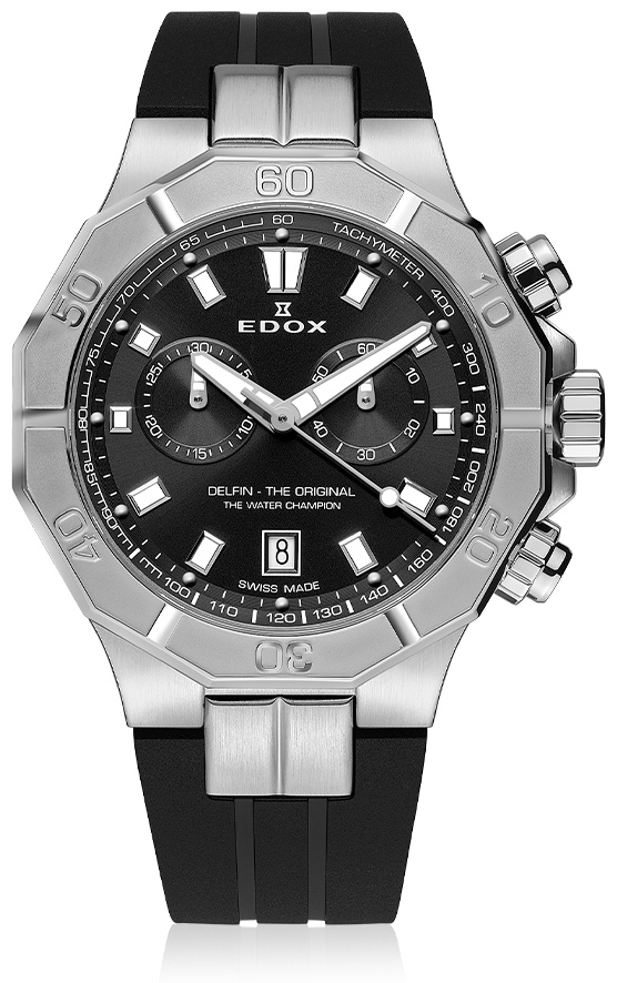 Кварцевые Edox 10113 3CA NIN нержавеющая сталь
