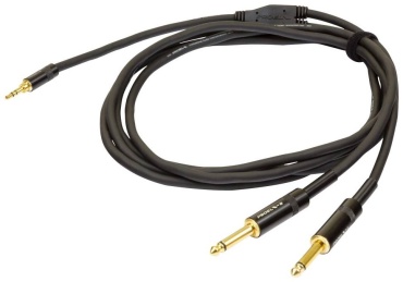 Кабель Proel CHLP170LU3XL 3.5 mm jack - 6.3 mm jack 3 м