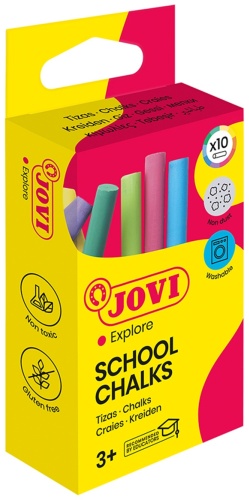 Jovi мел сухой сечение круглое 10 шт