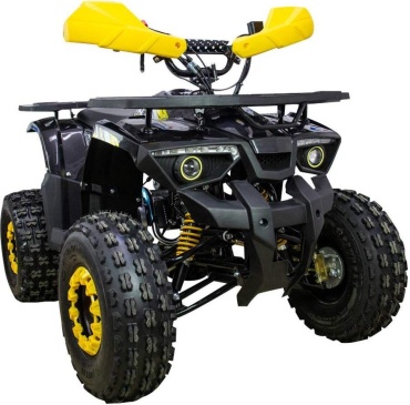 Квадроцикл KMD детский ATV 130-8 Classic желтый