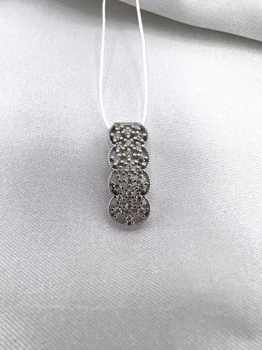 Подвеска PRESTIGE JEWELRY 04-807-1721 вес 2.22 г серебро, фианит