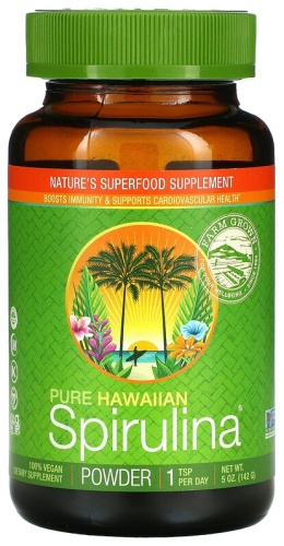 Pure Hawaiian Spirulina порошок 142 мл