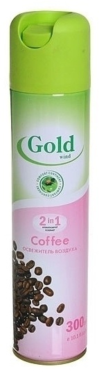 Gold Wind аэрозоль Coffee 300 мл для ванной и туалетной комнаты