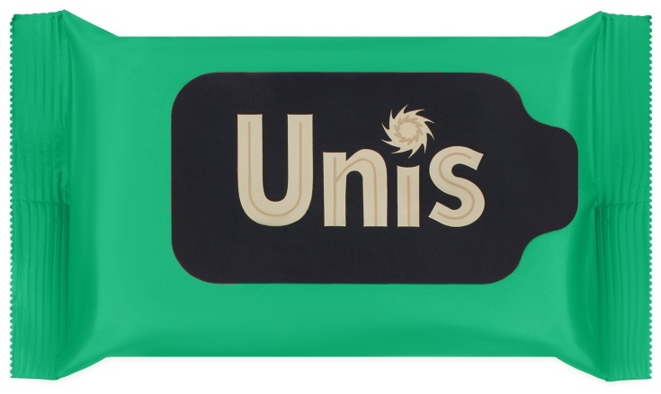 Влажные салфетки UNIS Антибактериальные Perfume Green 15 шт
