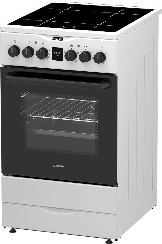 Купить Кухонная плита DARINA PL EC241 618 W белый в Алматы – Магазин на ...