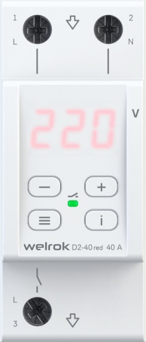 WELROK реле контроля напряжения D2-40