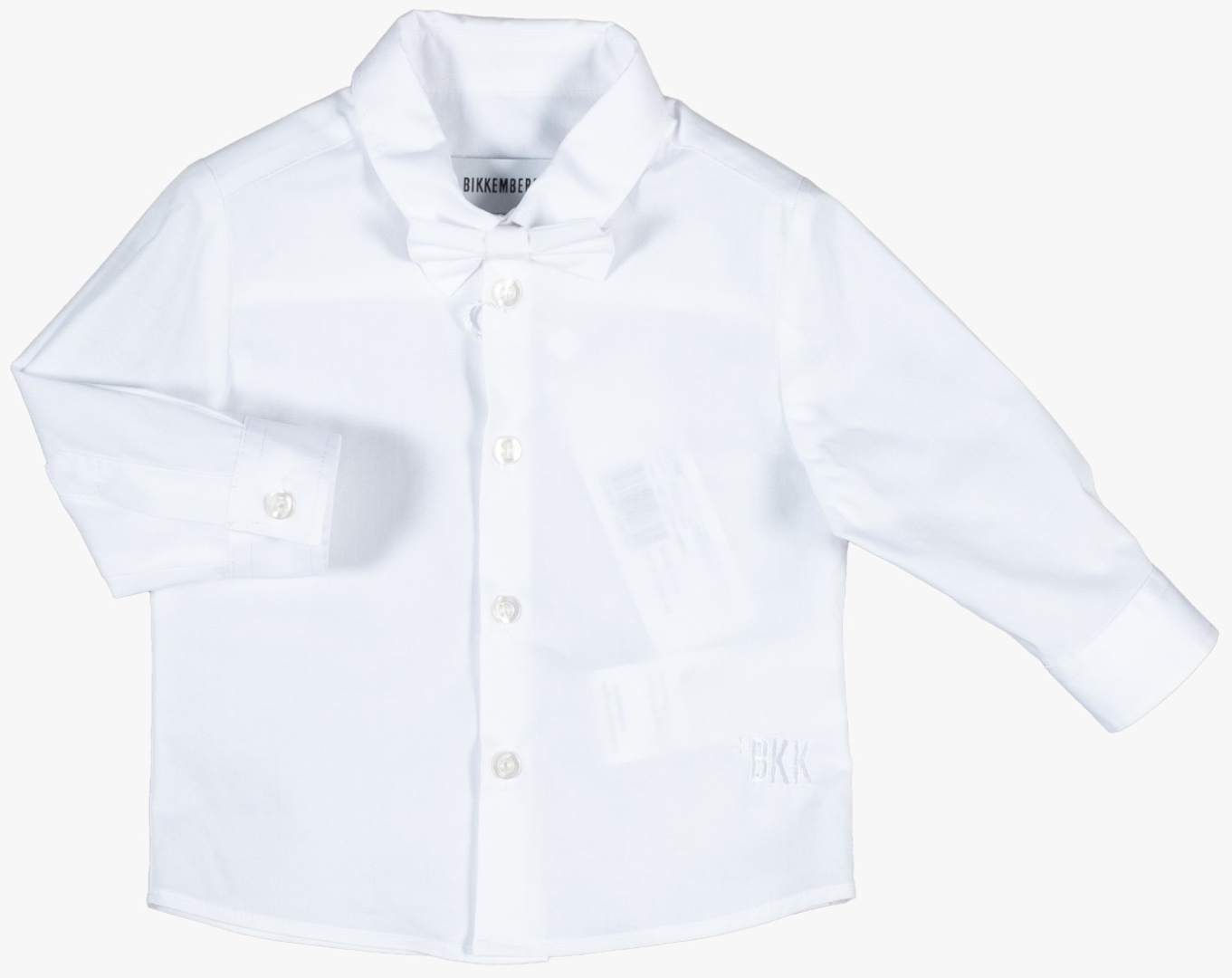 Рубашка прямая Bikkembergs kids белый