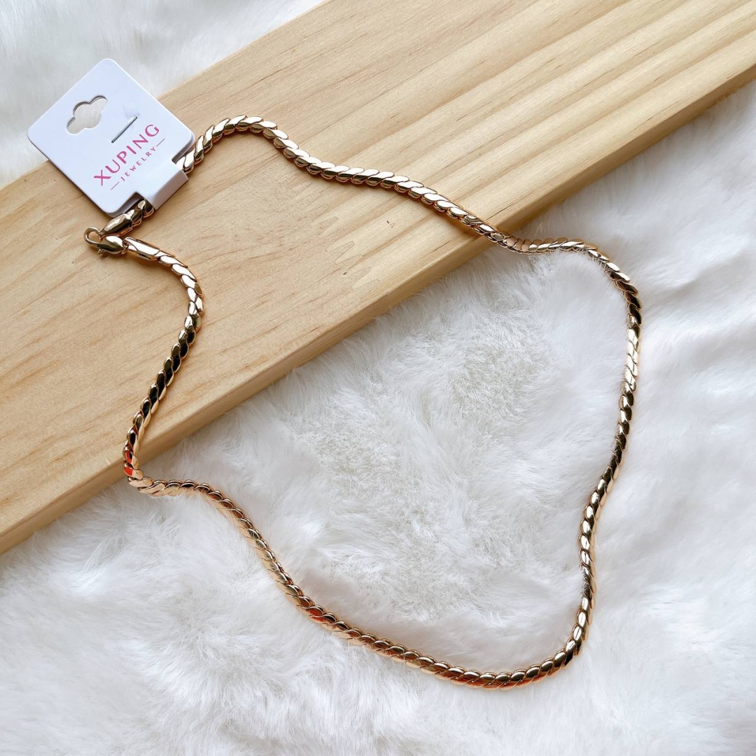 Цепь Xuping Jewelry длина 60 см медицинское золото без вставок