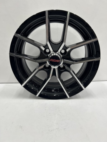 SSM 456 6x14/4x100 D67.1 ET35 4 диска черный, серебристый