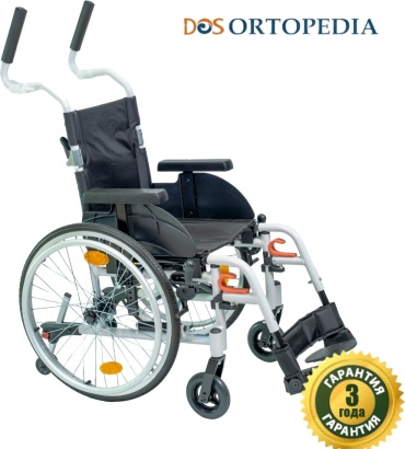 DOS Ortopedia кресло-коляска KD 350-38 70 кг черный, белый