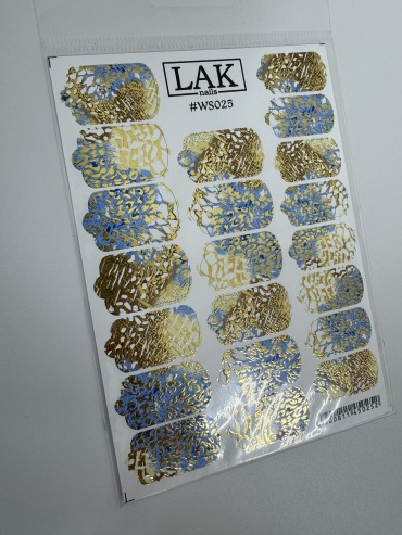 LAK Slider термопленка WS025 1 шт