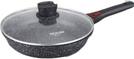 Сковорода Vicalina VL-6228 28 см с антипригарным покрытием, алюминий