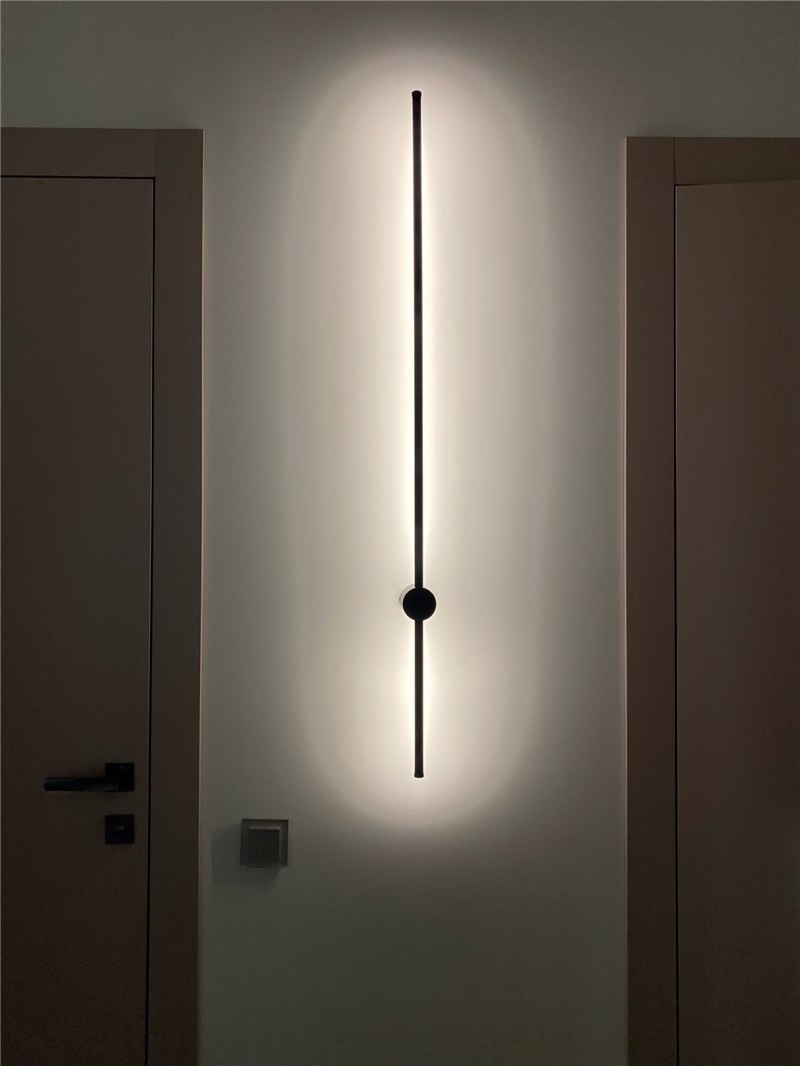 Бра настенный Zion LED, черный
