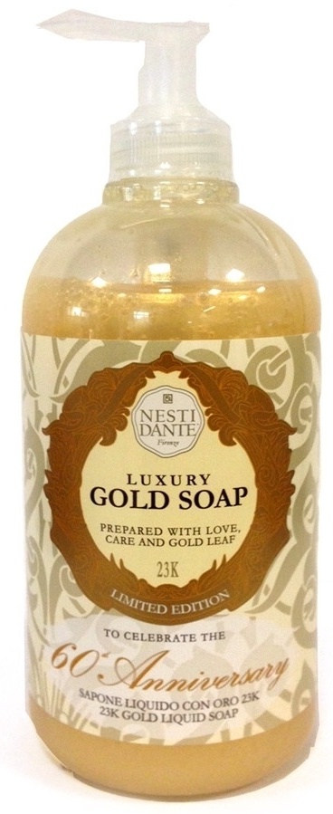 Жидкое мыло туалетное Nesti Dante Luxury Gold 60th Anniversary 500 мл