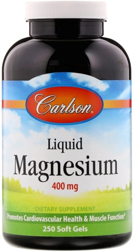 Carlson Labs минерал Liquid Magnesium 400 мг 250 капсул