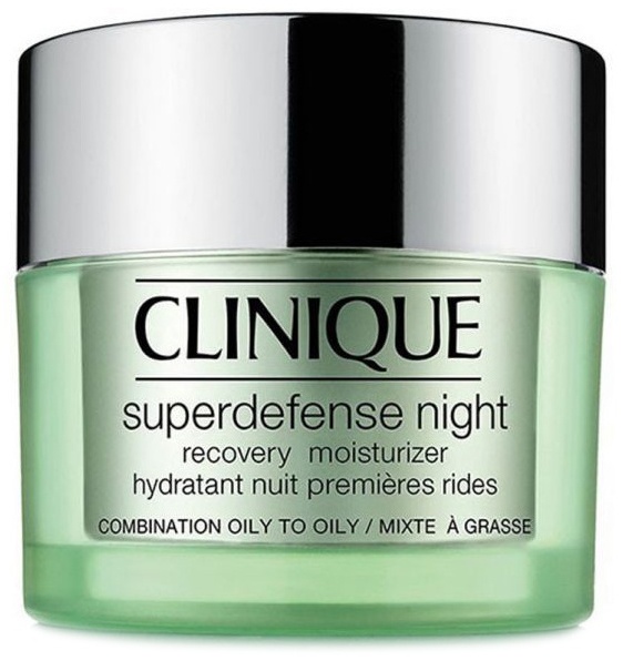 Clinique восстанавливающий крем для лица Superdefense Nigh 50 мл