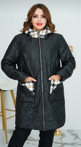 Демисезонная куртка Kanykei Fashion черный