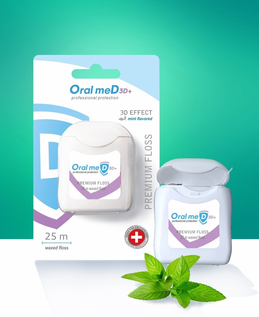 MINTOROL Oral Med 3D+ Effect Premium круглая 25 м