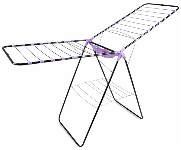 Сушилка напольная Perilla 56x55x98 см, кол-во уровней: 2, металл